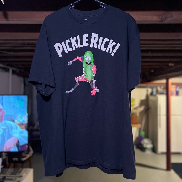 Rick and Morty XXL Pickle Rick T- Shirt - Picture 1 of 3